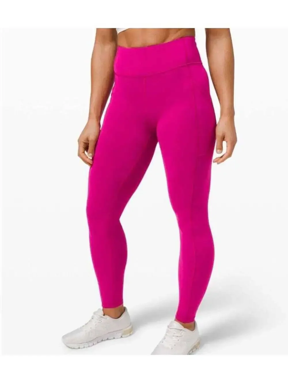 Lululemon Invigorate High-Rise Tight 28in Ripened Raspberry size 4. $128 retail.